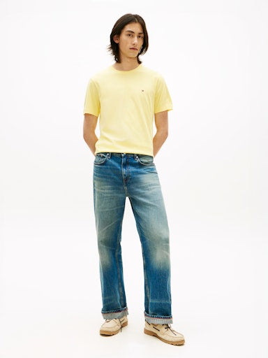T-shirts korte mouw geel Tommy Hilfiger