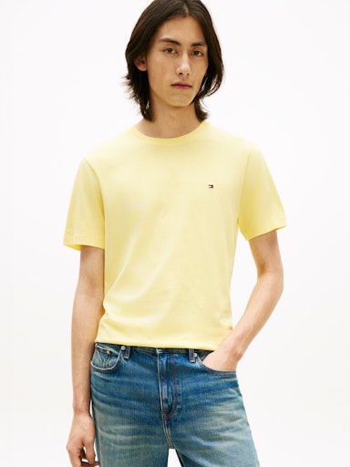 T-shirts korte mouw geel Tommy Hilfiger
