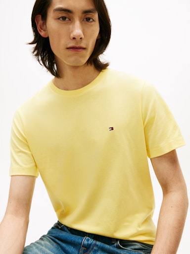 T-shirts korte mouw geel Tommy Hilfiger