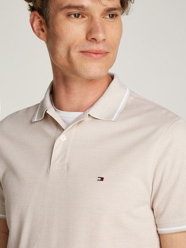 Polo's korte mouw beige Tommy Hilfiger
