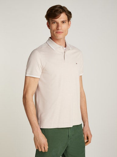 Polo's korte mouw beige Tommy Hilfiger
