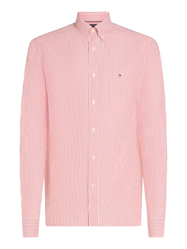 Hemden lange mouw oranje Tommy Hilfiger