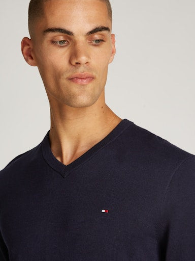 Pulls navy Tommy Hilfiger