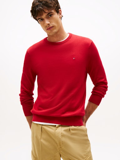 Sweaters rood Tommy Hilfiger