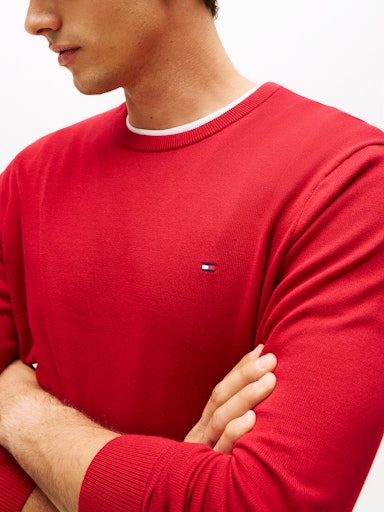Sweaters rood Tommy Hilfiger
