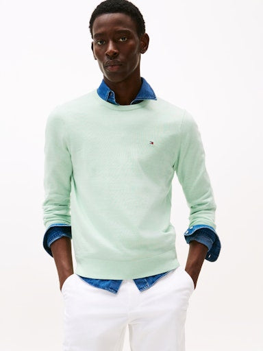 Sweaters groen Tommy Hilfiger