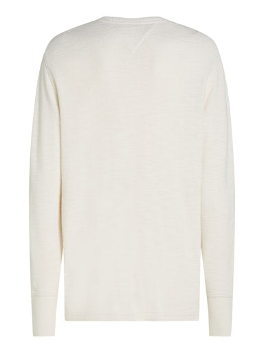 T-shirts lange mouw beige Tommy Hilfiger