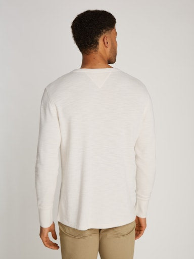 T-shirts lange mouw beige Tommy Hilfiger