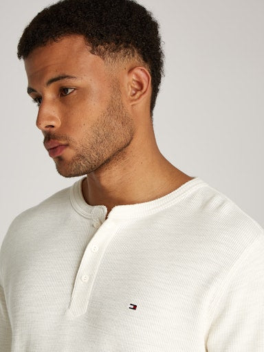 T-shirts lange mouw beige Tommy Hilfiger