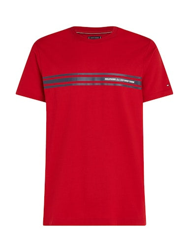 T-shirts korte mouw rood Tommy Hilfiger