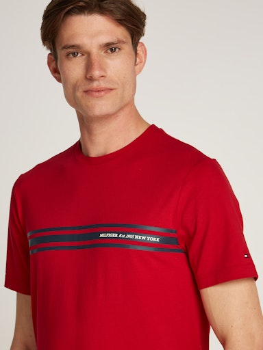 T-shirts korte mouw rood Tommy Hilfiger