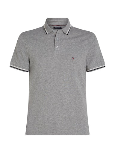 Polo's korte mouw grijs Tommy Hilfiger