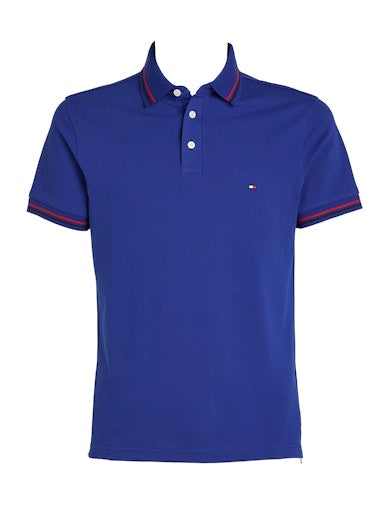 Polo's korte mouw blauw Tommy Hilfiger