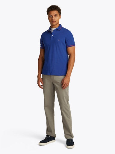 Polo's korte mouw blauw Tommy Hilfiger