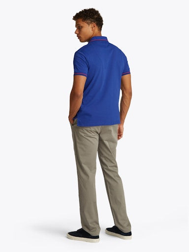 Polo's korte mouw blauw Tommy Hilfiger