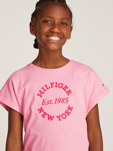 T-shirts korte mouw roze Tommy Hilfiger