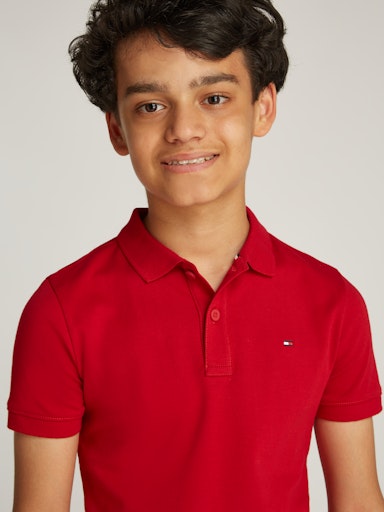 Polo's korte mouw rood Tommy Hilfiger
