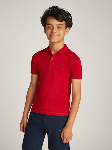 Polo's korte mouw rood Tommy Hilfiger
