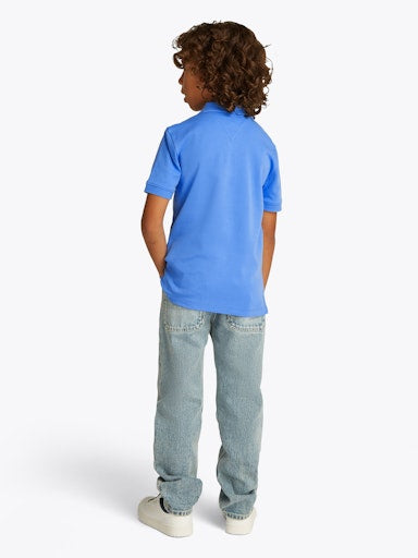 Polo's korte mouw blauw Tommy Hilfiger