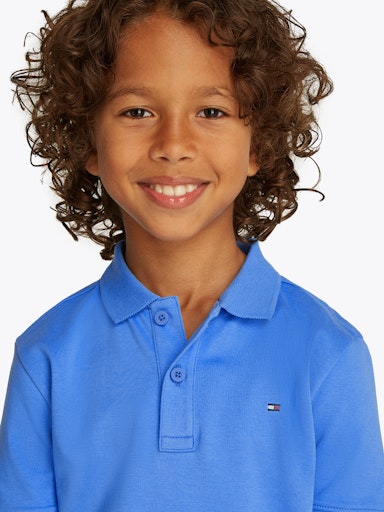 Polo's korte mouw blauw Tommy Hilfiger