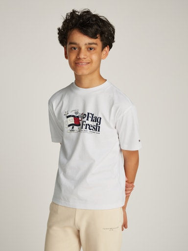 T-shirts korte mouw wit Tommy Hilfiger