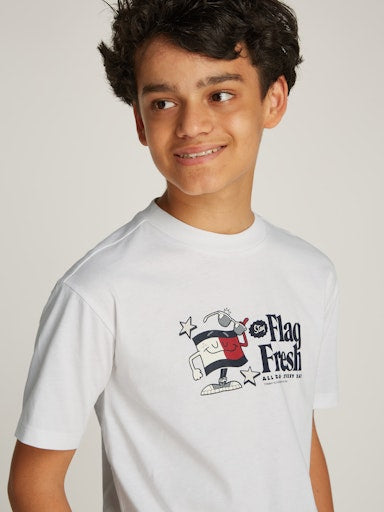 T-shirts korte mouw wit Tommy Hilfiger