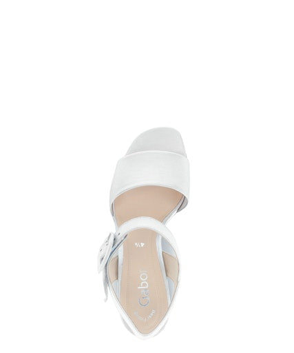 Sandalen zilver Gabor