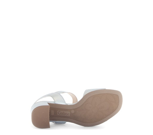 Sandalen zilver Gabor