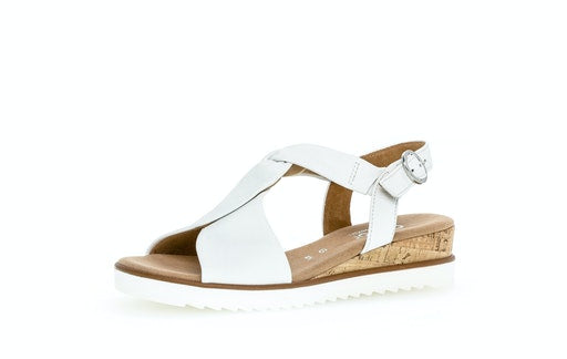 Sandalen wit Gabor