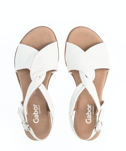 Sandalen wit Gabor