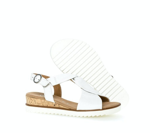 Sandalen wit Gabor