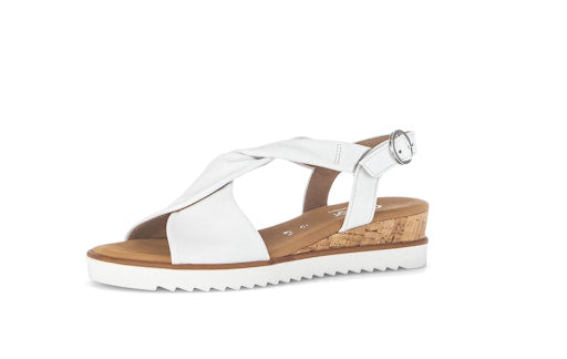 Sandalen wit Gabor