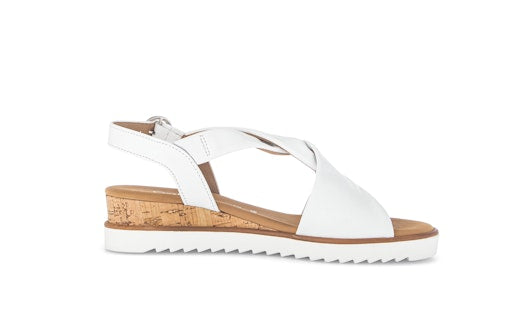Sandalen wit Gabor