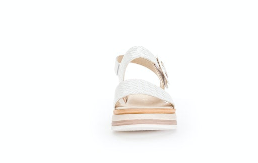 Sandalen wit Gabor