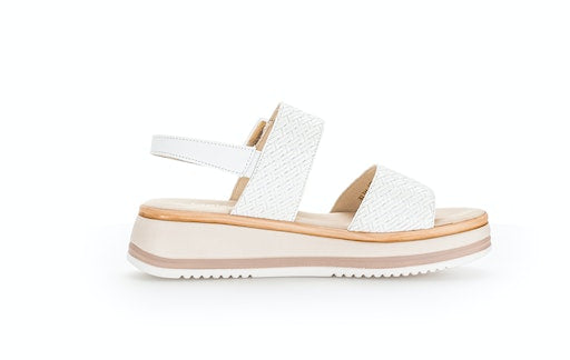 Sandalen wit Gabor