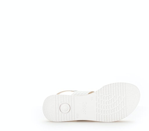 Sandalen wit Gabor