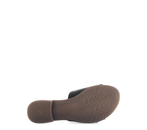 Slippers zwart Gabor