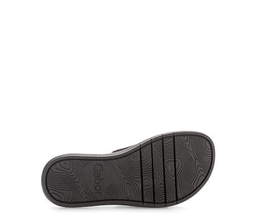 Slippers zwart Gabor
