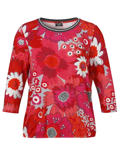 T-shirts lange mouw rood Via Appia Due