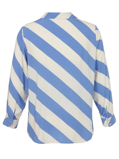 Blouses lange mouw blauw Via Appia Due