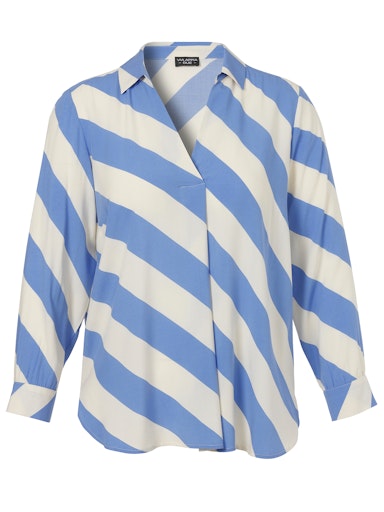 Blouses lange mouw blauw Via Appia Due