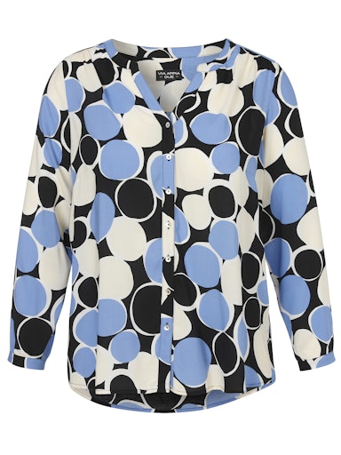 Blouses lange mouw zwart Via Appia Due