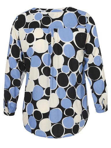 Blouses lange mouw zwart Via Appia Due