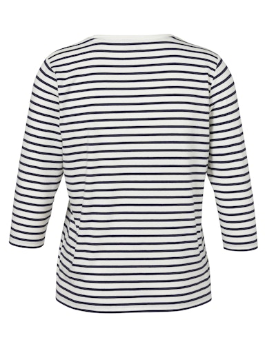 T-shirts lange mouw blauw Via Appia Due
