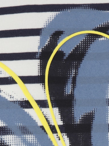 T-shirts lange mouw blauw Via Appia Due