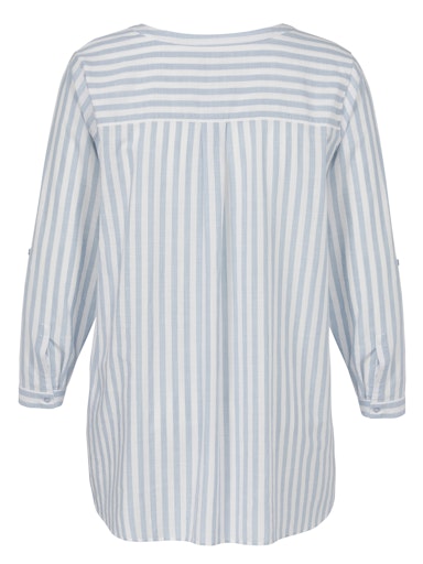 Blouses lange mouw blauw Via Appia Due