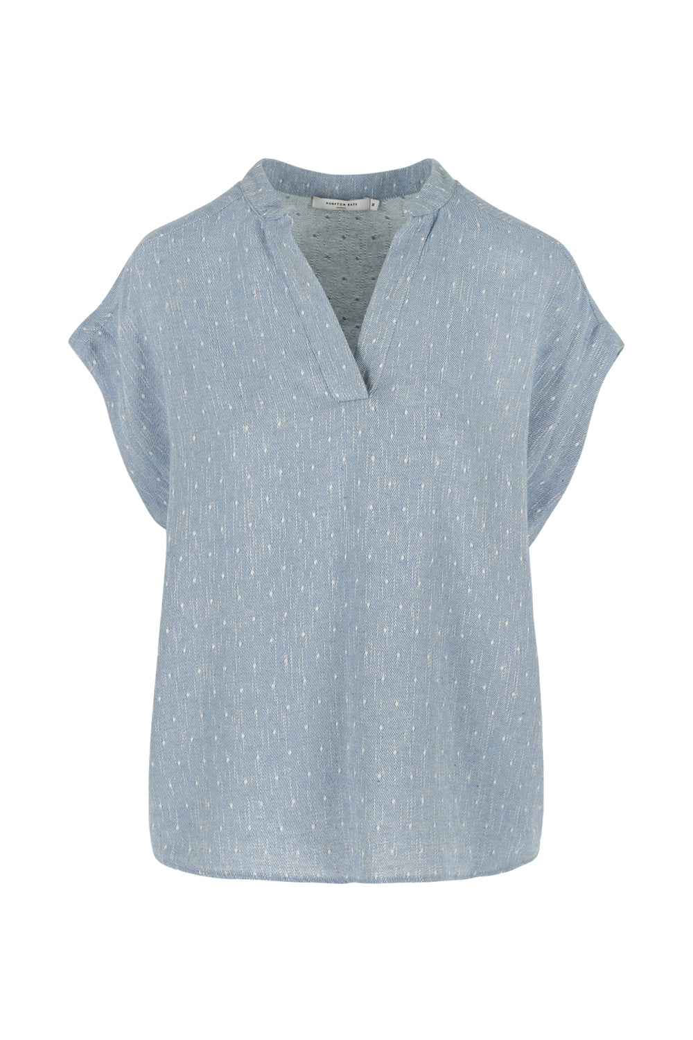 Blouses korte mouw blauw Hampton Bays