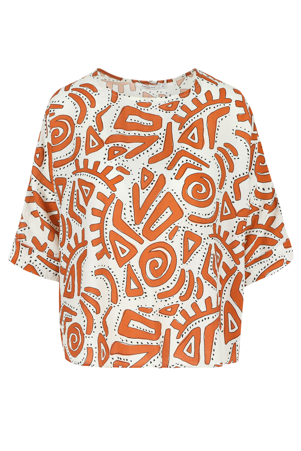 Blouses lange mouw rood Hampton Bays