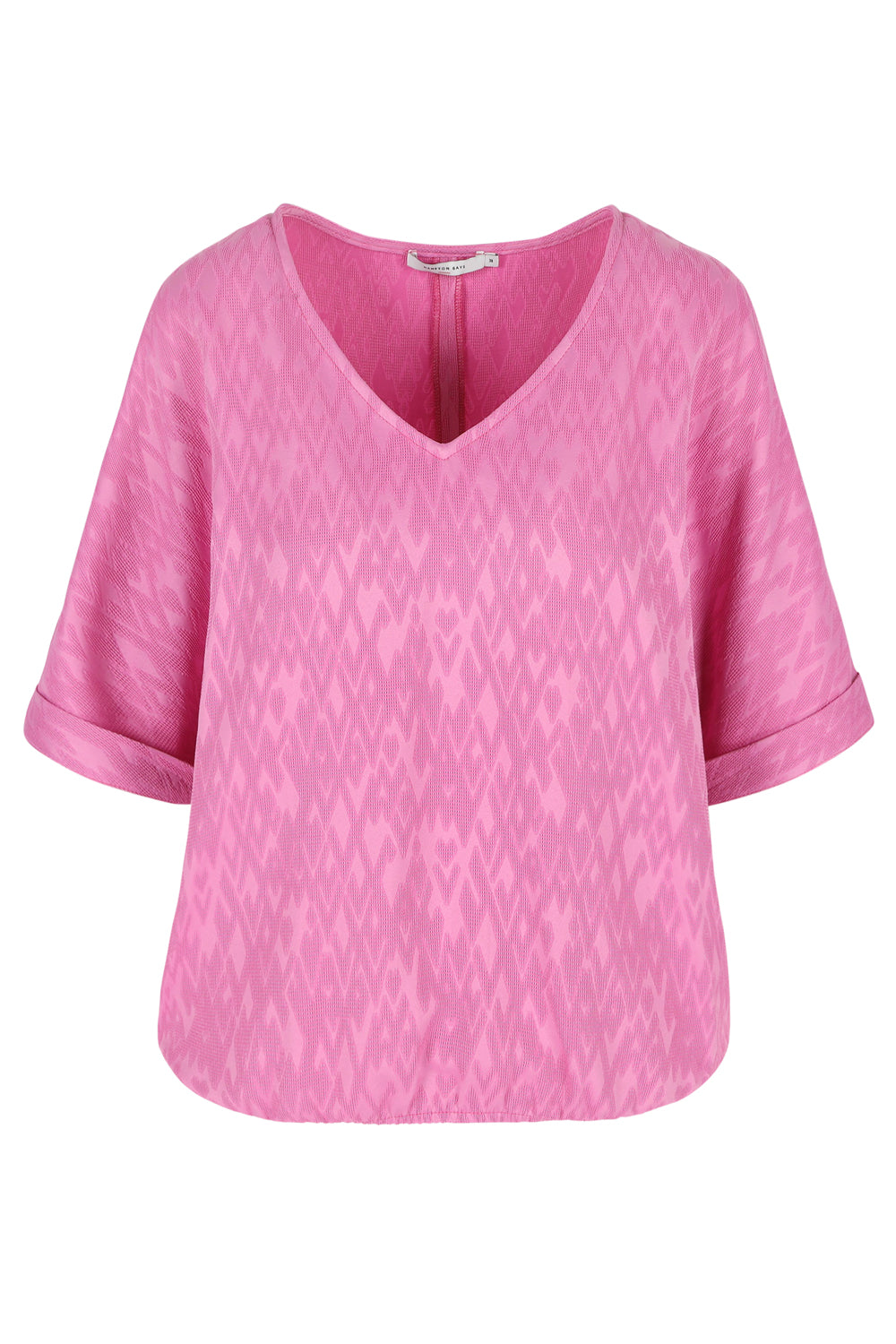 Blouses korte mouw roze Hampton Bays