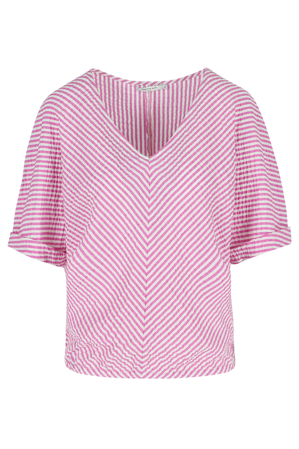 Blouses lange mouw roze Hampton Bays